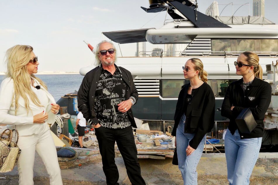 Was den neuen Look des Luxus-Dampfers angeht, herrscht innerhalb der Familie Geiss durchaus Uneinigkeit.