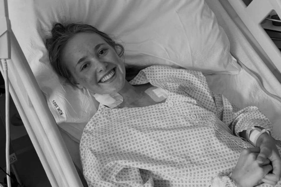 Katharina Engelhardt meldete sich nach ihren beiden Herzstillständen und vier Tagen im künstlichen Koma aus dem Krankenhaus.