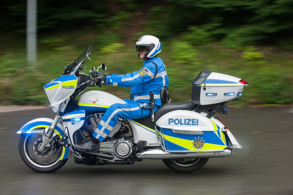 73 Polizeimotorräder sind zurzeit im Bestand der Sächsischen Polizei.