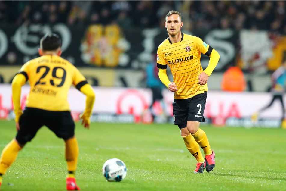 Linus Wahlqvist (24, r.) absolvierte für Dynamo Dresden 55 Spiele. Ein Tor gelang dem Verteidiger dabei nicht, dafür aber fünf Vorlagen.