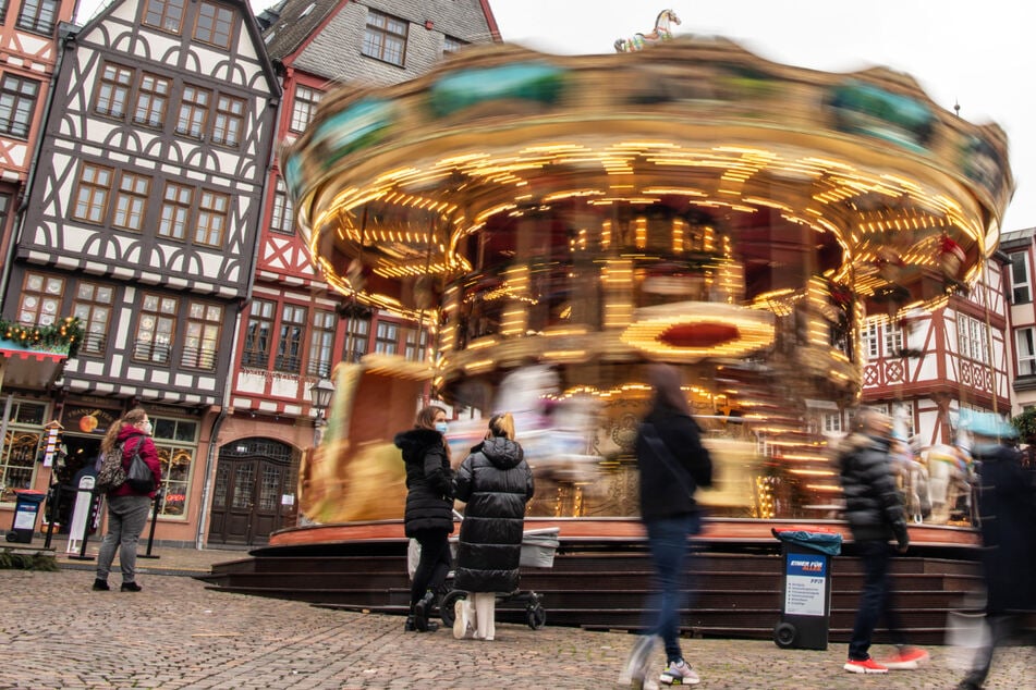 Die Gutscheine gelten unter anderem für sämtliche Karussells auf dem Frankfurter Weihnachtsmarkt.