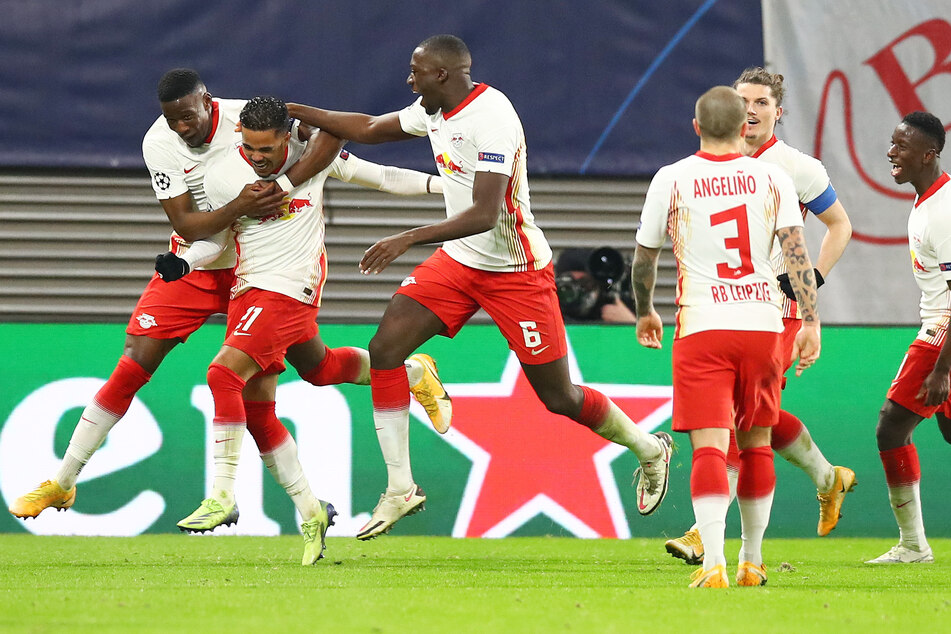 Beim letzten Champions-League-Spiel in der Red Bull Arena gewann RB mit 3:2 gegen Manchester United.