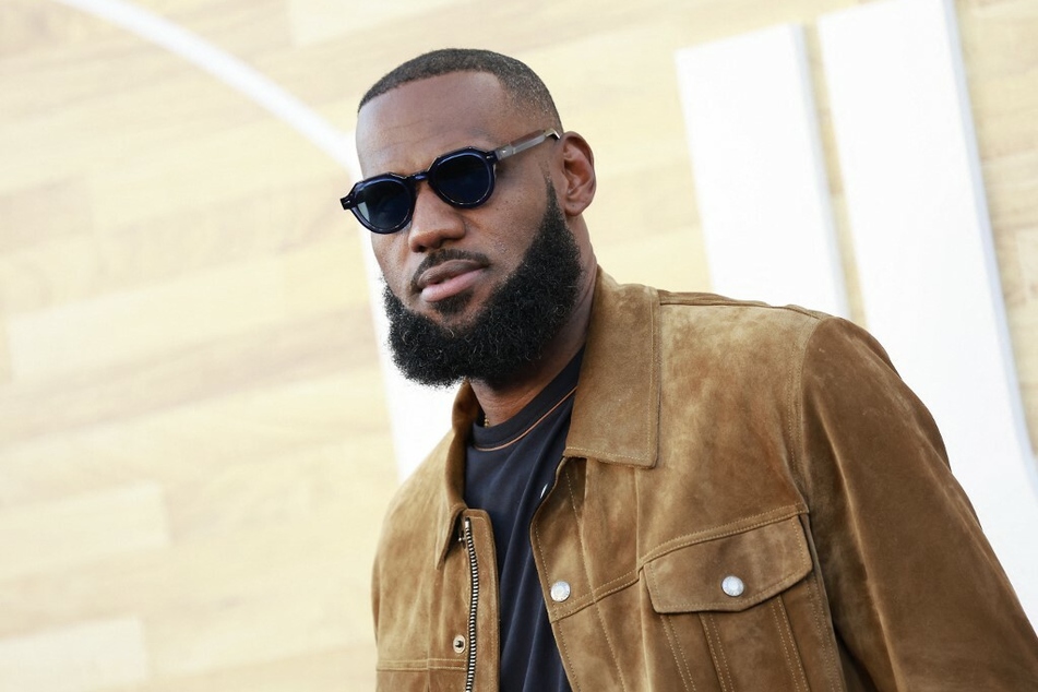 The Lakers' Lebron James comments stirred up some controversy online (file photo).