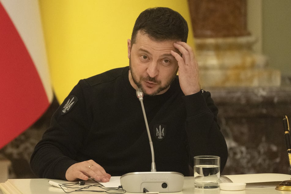 Wolodymyr Selenskyj (47), Präsident der Ukraine, wird am Montag in Österreich erwartet. (Archivfoto)
