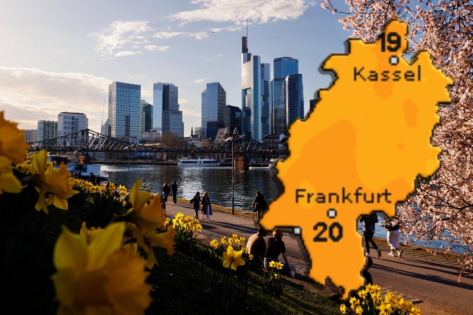 Zur Mitte der Woche kehrt der Frühling zurück nach Hessen.