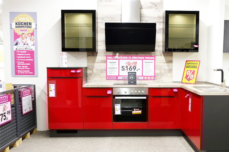 Mit den Küchendeals von Möbel Boss kann man mächtig sparen.