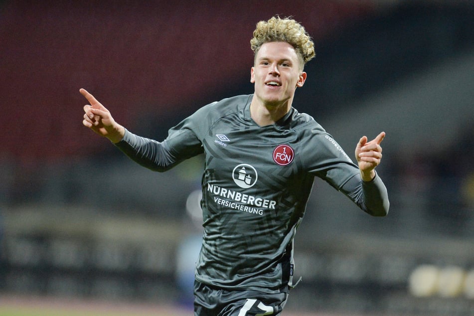 Robin Hack (21) steht derzeit beim 1. FC Nürnberg unter Vertrag.