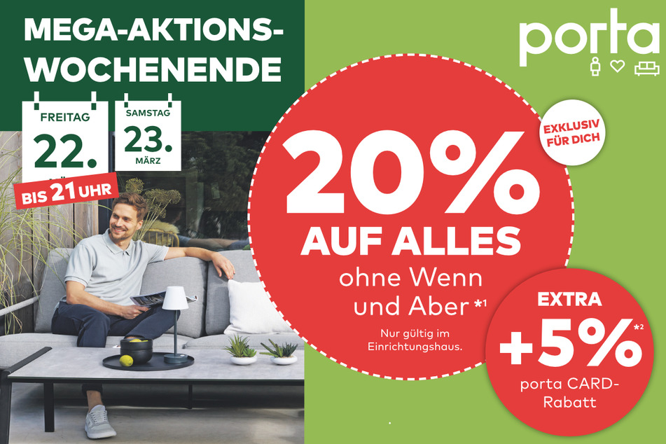 Mit einem Klick den Coupon herunterladen und den Rabatt sichern.