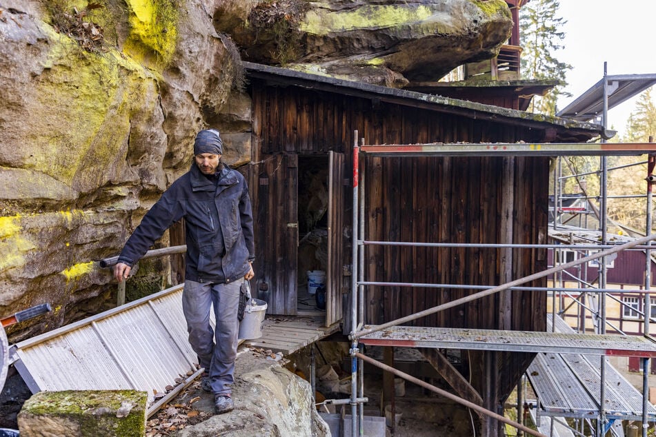 Die Bauherren würden sich wünschen, dass das "Turmhäuschen" ebenfalls zu einer Ferienwohnung wird.