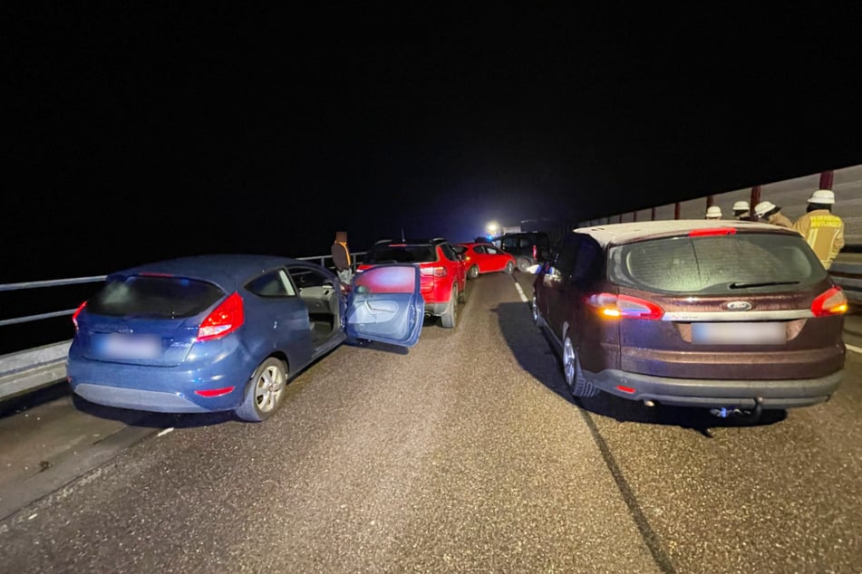 Die Unfallstelle am Dienstagmorgen.