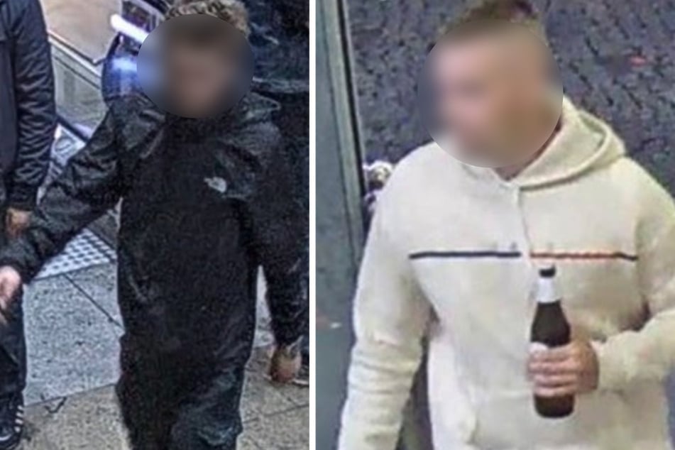 Die Bundespolizei ist auf der Suche nach diesen beiden Tatverdächtigen, die einen Mann in Berlin geschlagen haben sollen.