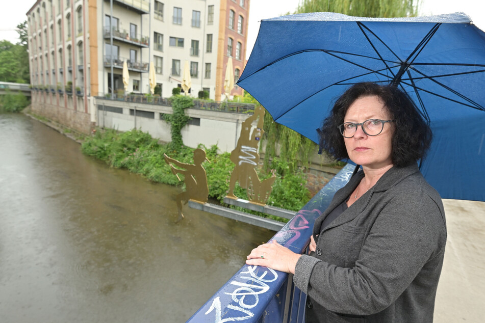 Manuela Tschök-Engelhardt (53, Grüne) sorgt sich bei einem extremen Unwetter um die Sicherheit der Chemnitzer.