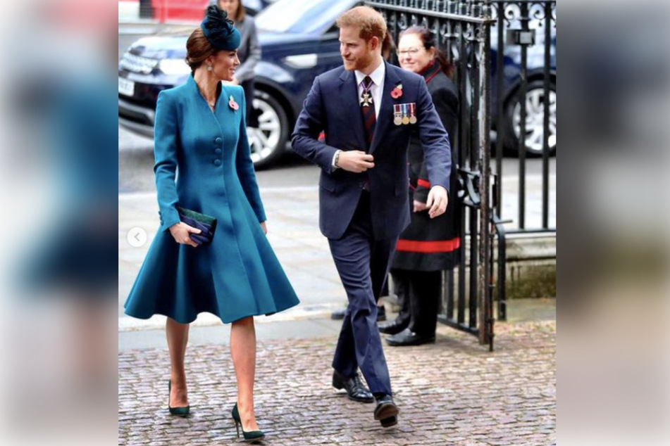 It is not known how well Kate Middleton (l) and Prince Harry get along behind closed doors.