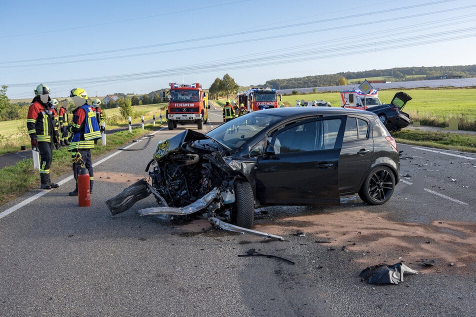 Die Opel-Fahrerin beabsichtigte, nach links auf die Anschlussstelle zur A4 aufzufahren.