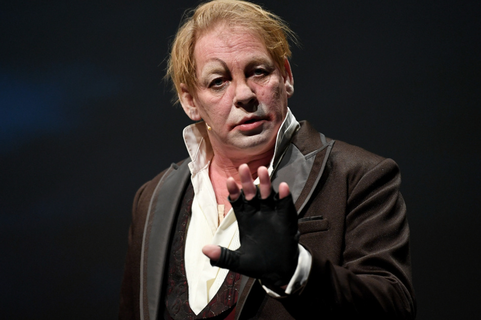 Ben Becker bei der Premiere seines neuesten Stücks "Affe" am 18. Februar in Berlin.