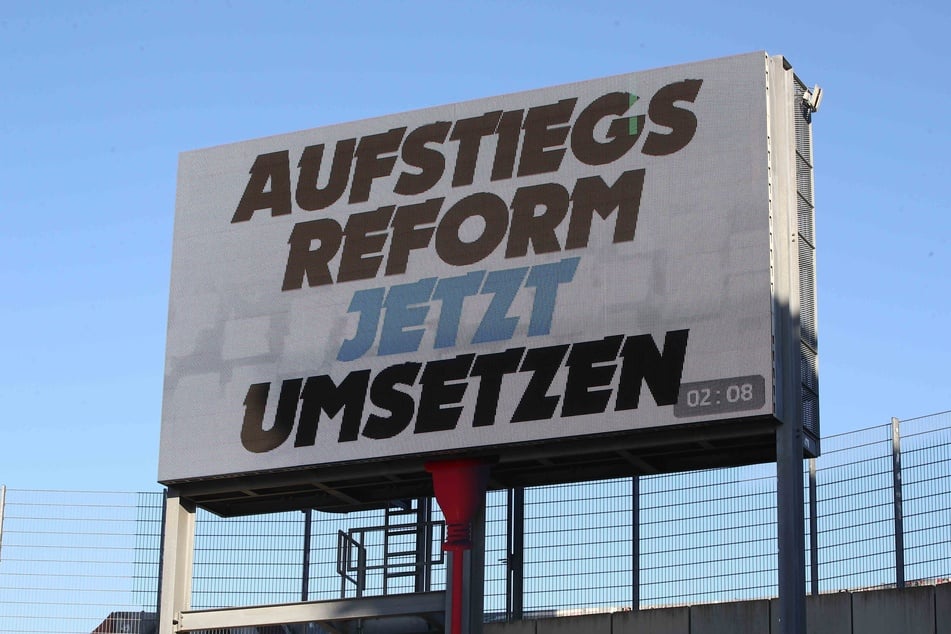 Die Himmelblauen setzen sich unermüdlich für die Aufstiegsreform ein.