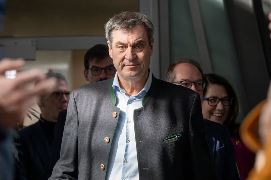 Bayerns Ministerpräsident Markus Söder (58, CSU) rechnet fest mit einem neuen schwarz-rotem Bündnis.