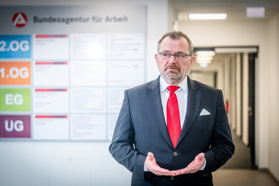 Der Chef der BA-Regionaldirektion, Klaus-Peter Hansen, zeigt sich bezüglich des Arbeitsmarktes in Sachsen optimistisch.