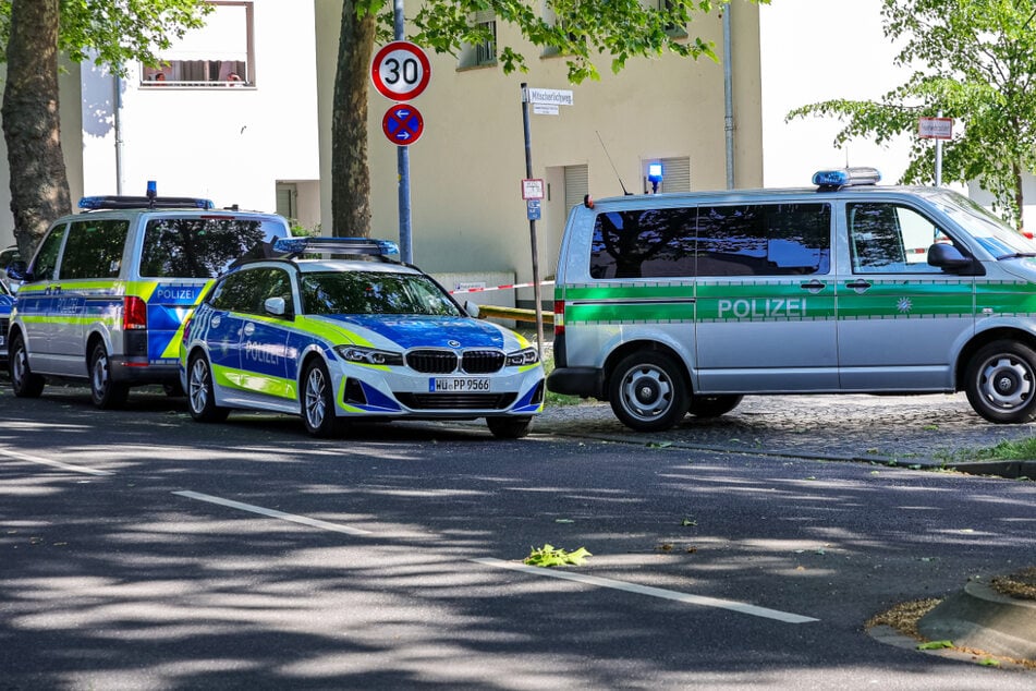 Der Bereich um den Mitscherlichweg wurde abgesperrt.