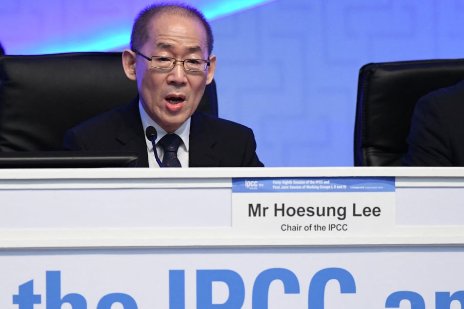 Hoesung Lee (77) ist seit 2015 Vorsitzender des IPCC. Er präsentierte den Abschlussbericht und warnte, dass die bisherigen Anstrengungen zur Bekämpfung des Klimawandels bei Weitem nicht ausreichen werden. (Archivbild)