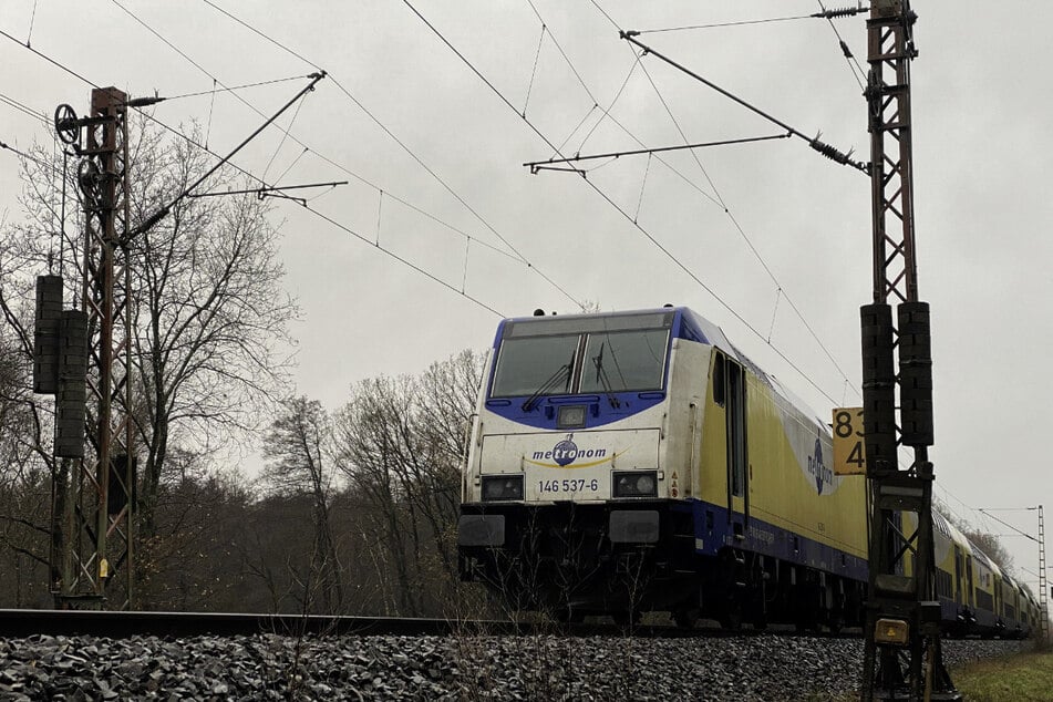 Auch die Strecke des Metronom ist gesperrt.