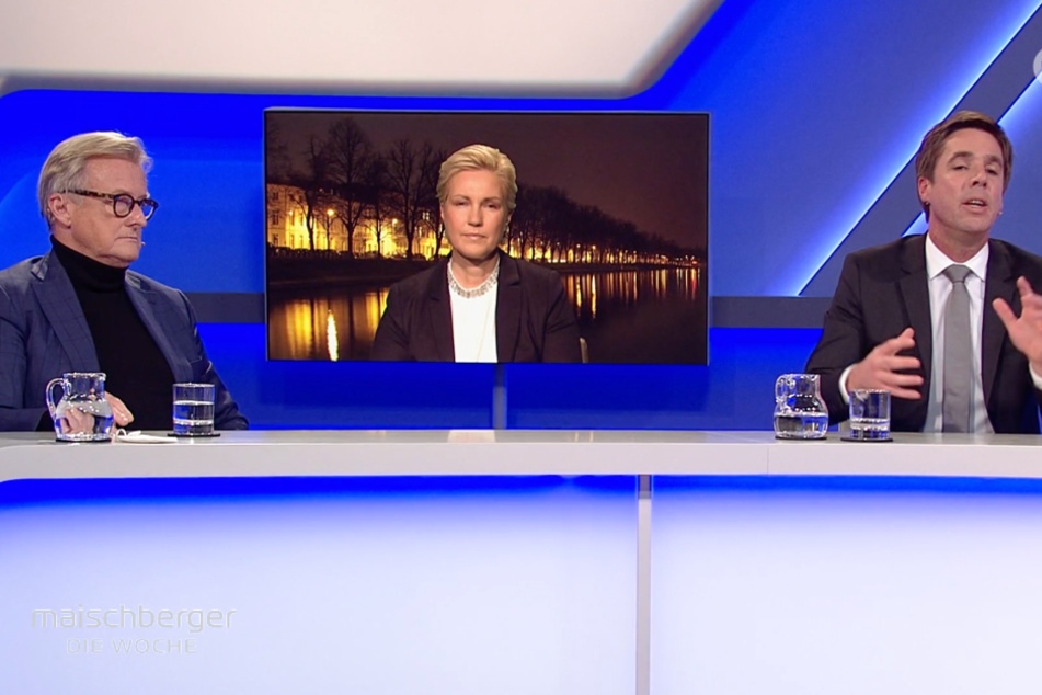 Hans-Ulrich Jörges (l) und Markus Feldenkirchen kritisierten Markus Söder.