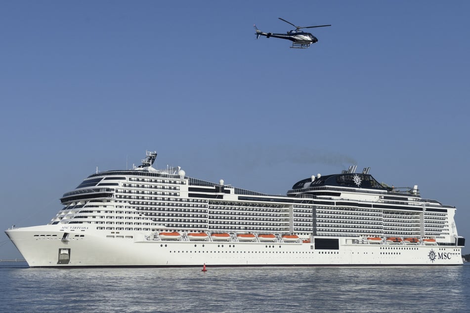 Die Kreuzfahrt war auf dem Weg von Southampton nach Brügge.