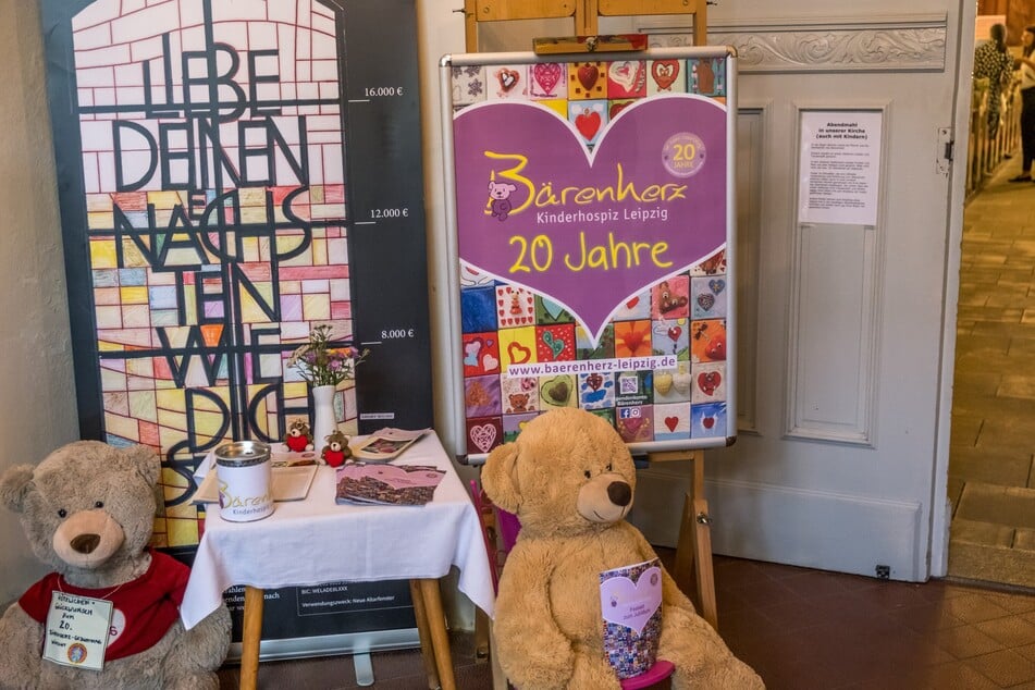 Das Bärenherz Kinderhospiz Leipzig feierte am Samstag sein 20-jähriges Bestehen.