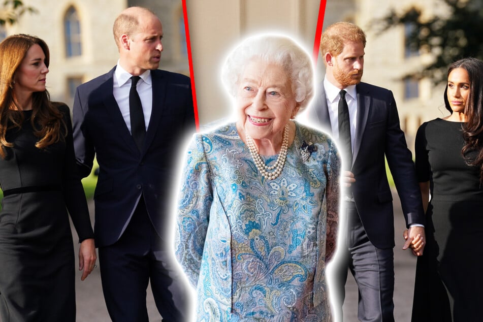 Neues Enthüllungsbuch zum Tod der Queen: So eiskalt "ignorierte" William seinen Bruder Harry