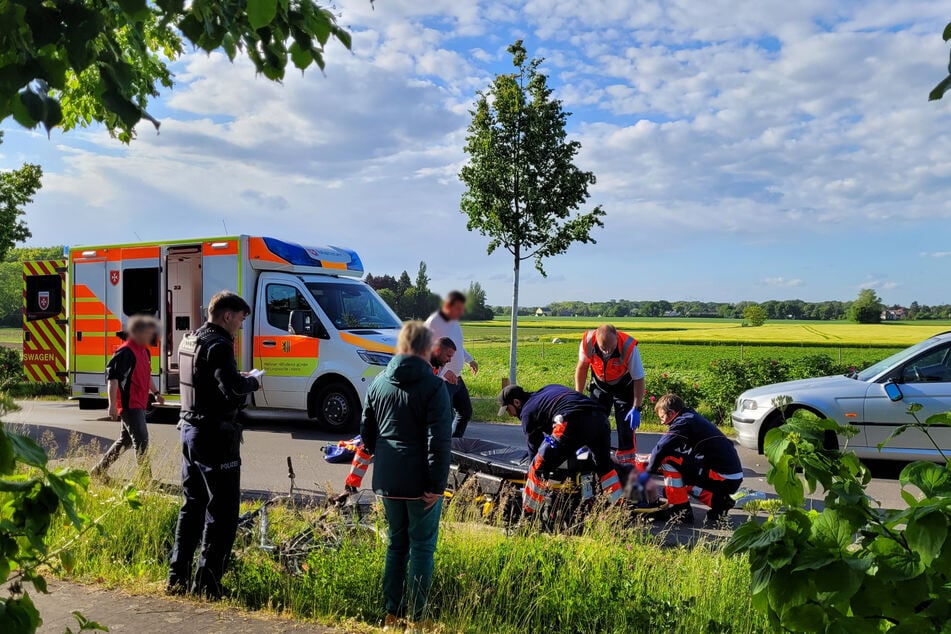 Der BMW-Fahrer konnte den Unfall wohl nicht mehr verhindern.