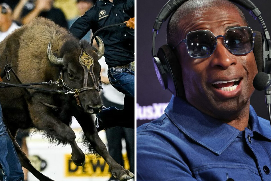 Colorado football's new head coach Deion "Coach Prime" Sanders got to meet Buffaloes mascot Ralphie.