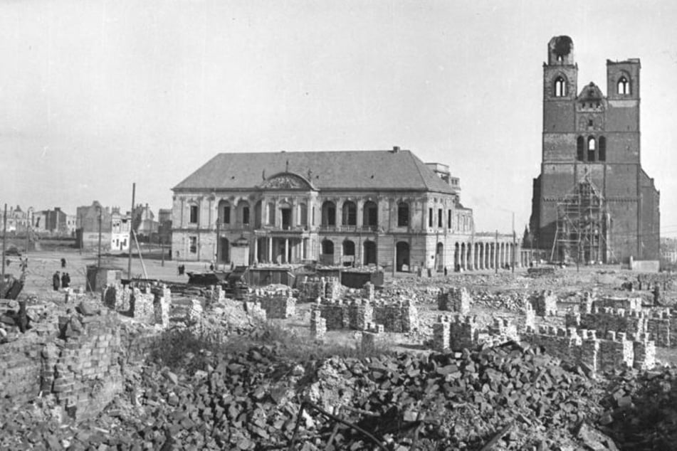 Am 16. Januar 1945 wurde Magdeburg Opfer eines der verheerendsten Luftangriffe Deutschlands. (Archivbild)