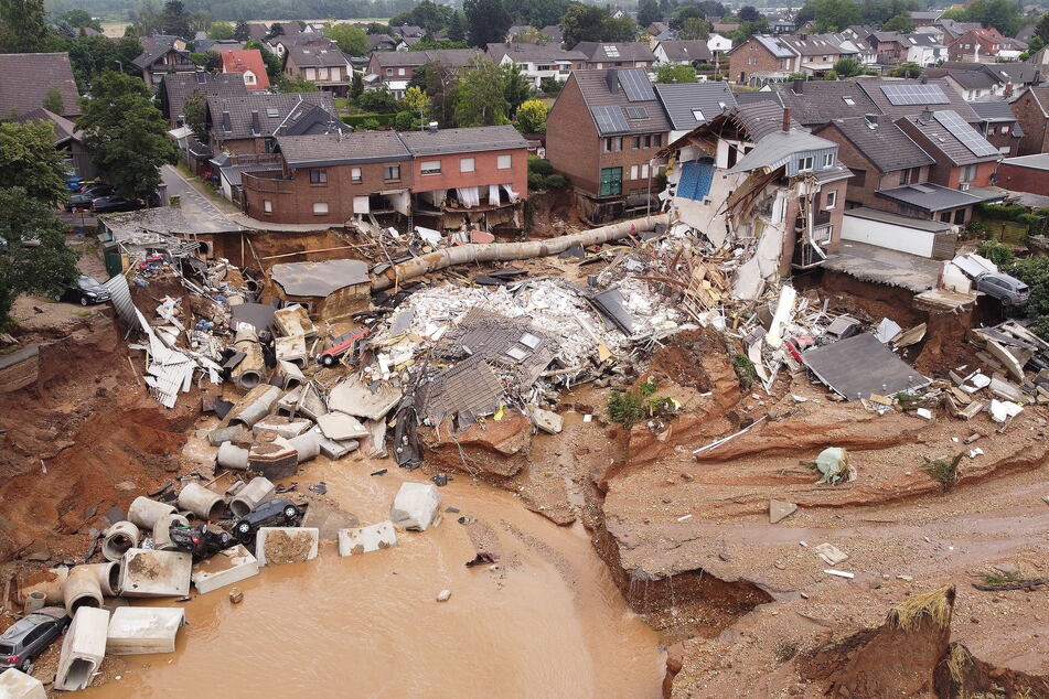 Das Ausmaß der Zerstörung nach der Flut war in einigen Teilen NRWs immens gewesen.