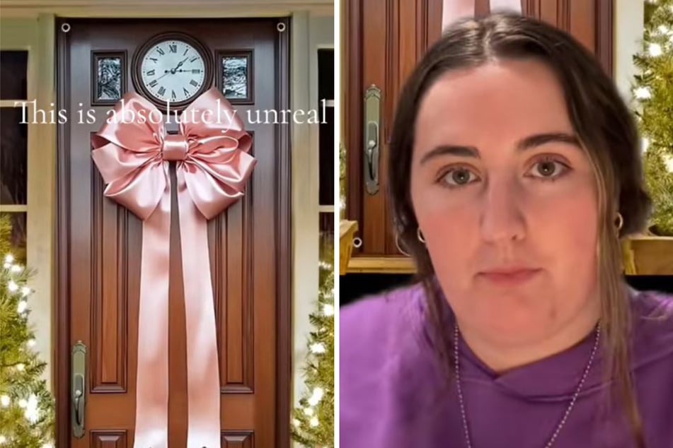 Woman thinks she has ordered a bow for the door: What comes next makes millions laugh