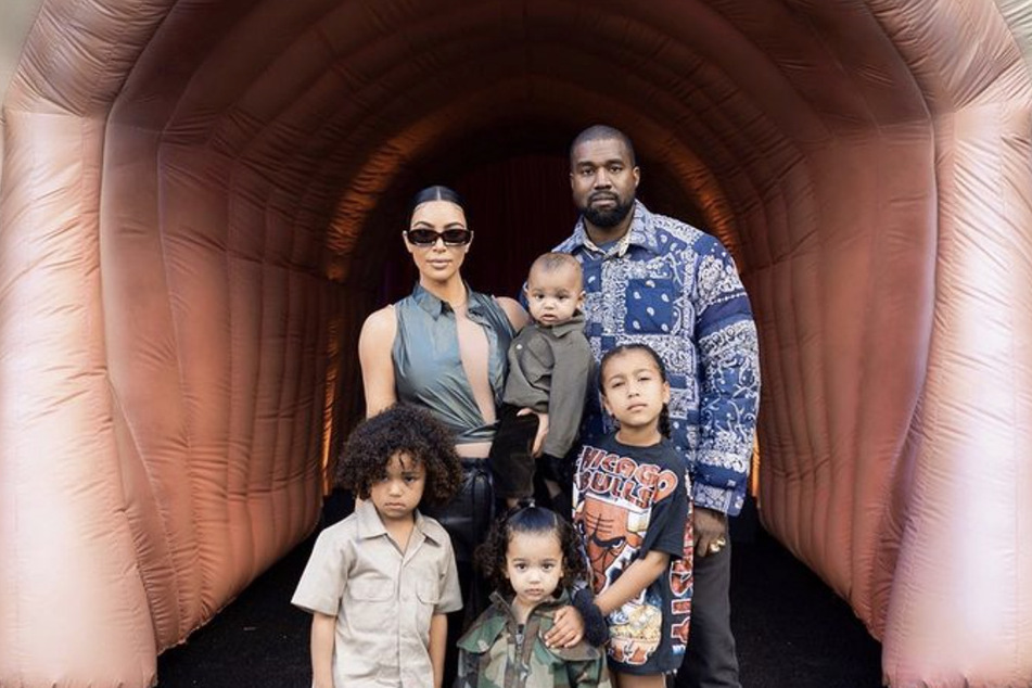 Following Kimye's split, the couple has publicly battled over parenting their four children: (from l to r) Saint, Chicago, Psalm, and North West.