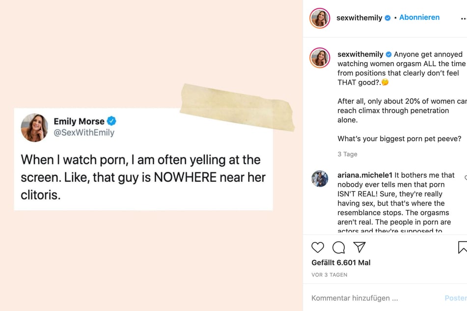 On Instagram, the sexpert (50) expresses her deep frustration.