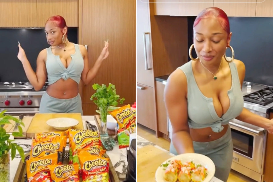 Megan Thee Stallion is cooking more than just a tasty new meal!