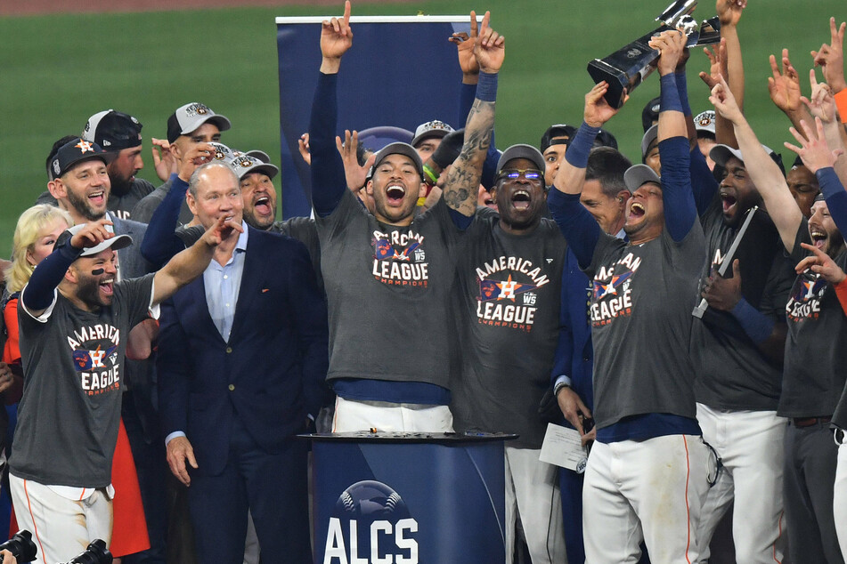 The Astros will play in their third World Series in five years on Tuesday night.