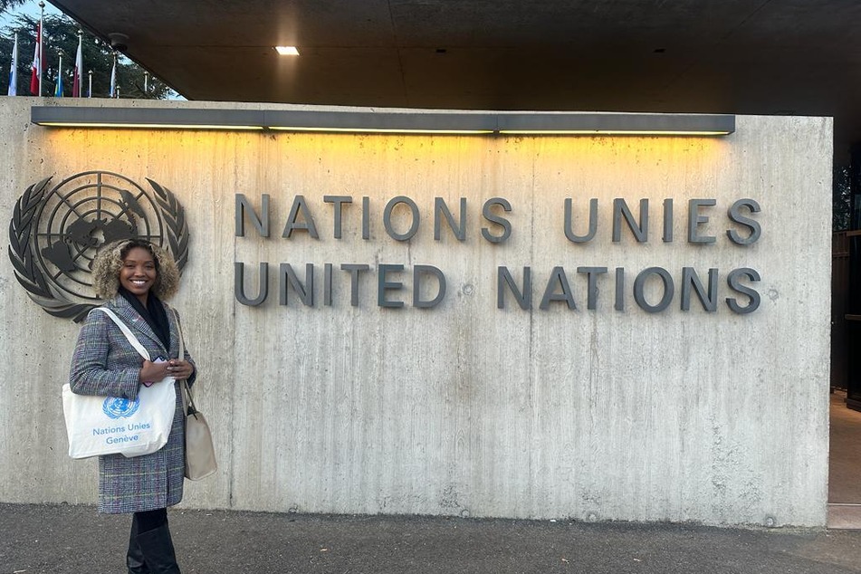 Lotus Lain traveled to the United Nations in Geneva to represent sex workers, but was never allowed her opportunity to speak in official meetings.