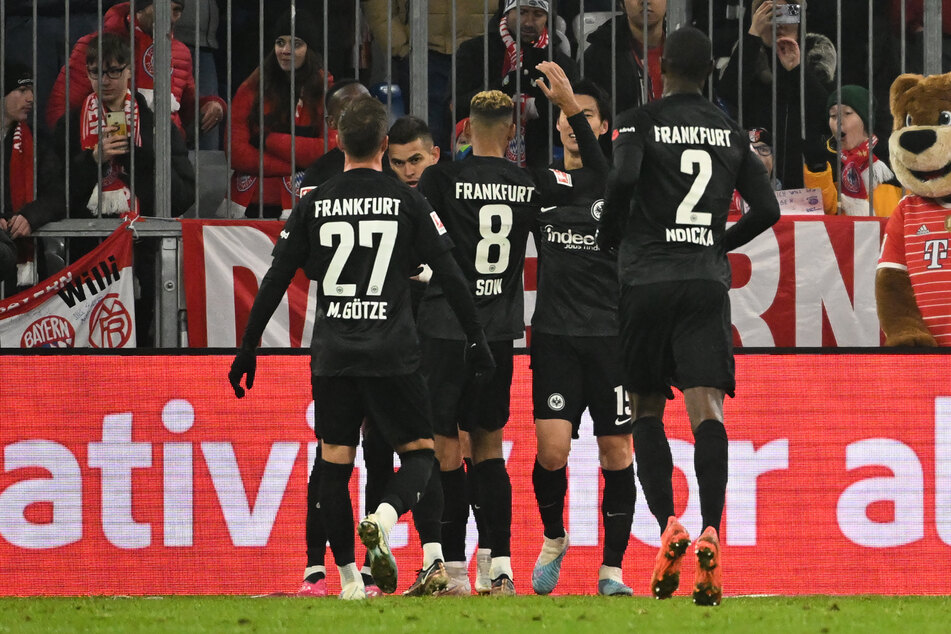 Eintracht Frankfurt konnte sich letztlich beim FC Bayern am 18. Spieltag allerdings durch das Unentschieden einen Punkt erkämpfen.