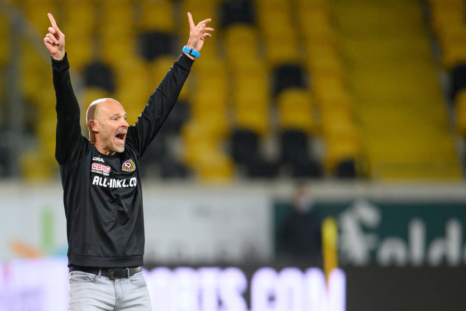 Neu-Trainer Alexander Schmidt hat den Dynamos tatsächlich auch neues Leben eingehaucht und gibt die Richtung klar vor - ab nach oben in die 2. Liga!