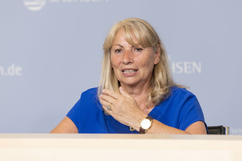 Sachsens Sozialministerin Petra Köpping (67, SPD).