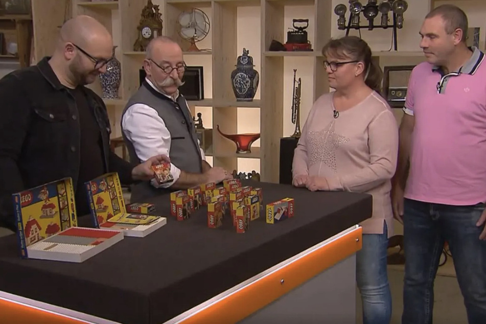 Diana und Sven Böllinghaus möchten eine alte Lego-Sammlung bei "Bares für Rares" loswerden.