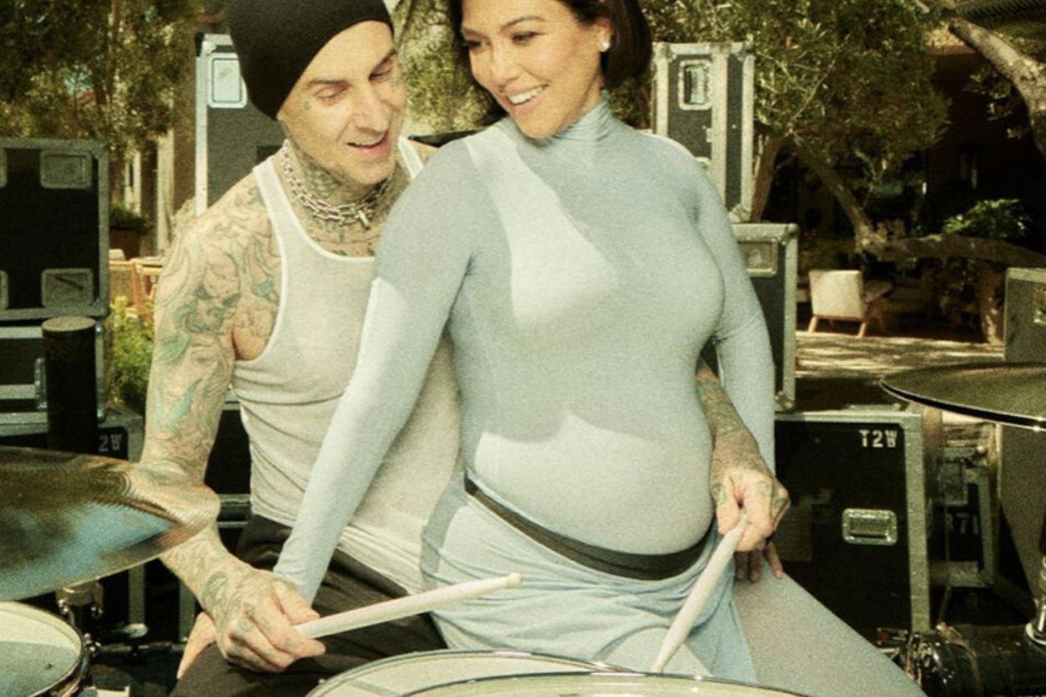 Kourtney Kardashian announced this year that she's pregnant with her and Travis Barker's first child, a baby boy.