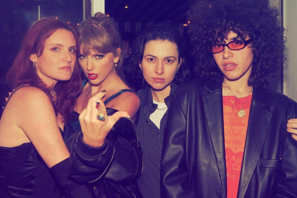 MUNA secured a coveted invite to Taylor Swift's recent Grammys afterparty.