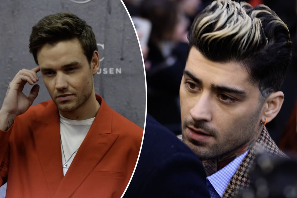 Zayn Malik (r.) has postponed his 2025 US tour after the heartbreaking news of former One Direction star Liam Payne's death.