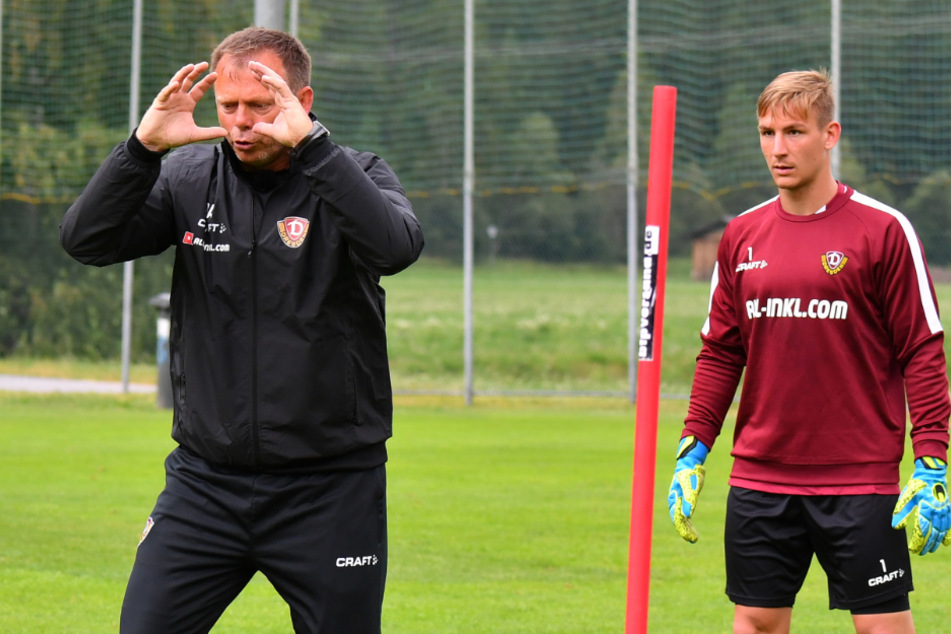 Bruno Arsenovic (l.) hat Kevin Broll als Torwart weiterentwickelt.