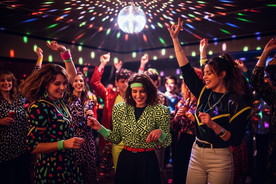 Ausgelassen, bunt und auf jeden Fall nicht zu leise! Bei der 80er-Party kann man bis in die Morgenstunden zu den größten Hits aus jener Zeit abgehen. (Symbolbild)