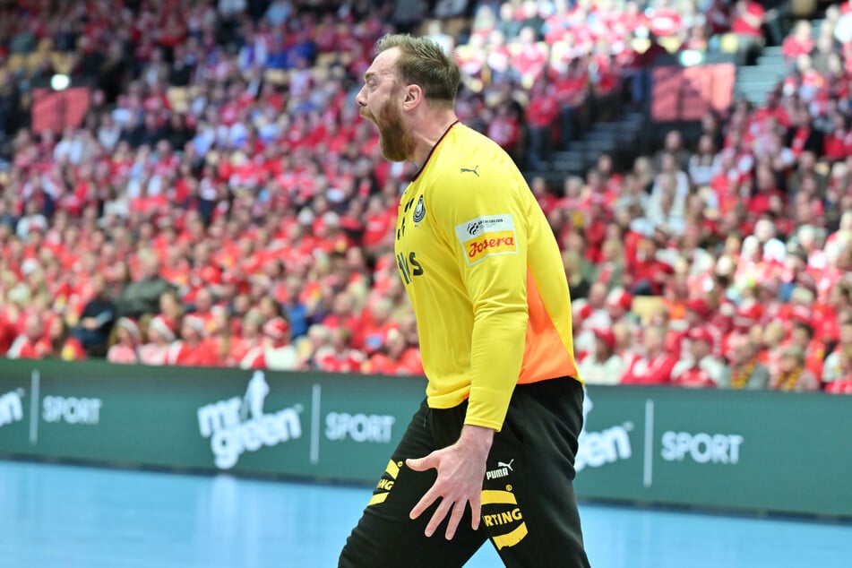 Andi Wolff ist auch gegen Kroatien der gewohnt sichere Rückhalt im DHB-Kasten.