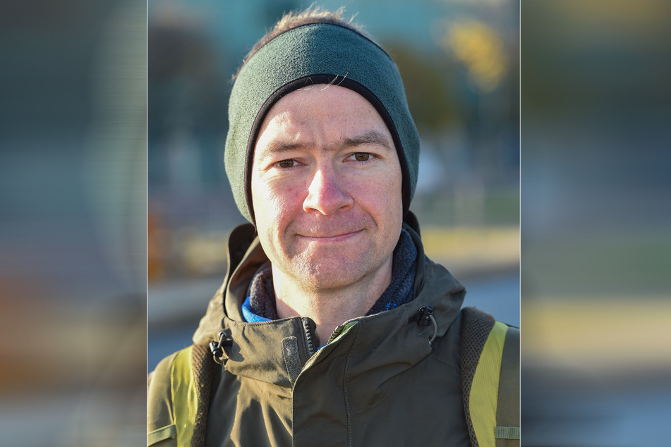 "Die Sperrung ist ein Skandal": ADFC-Vorstand Nils Larsen (35).